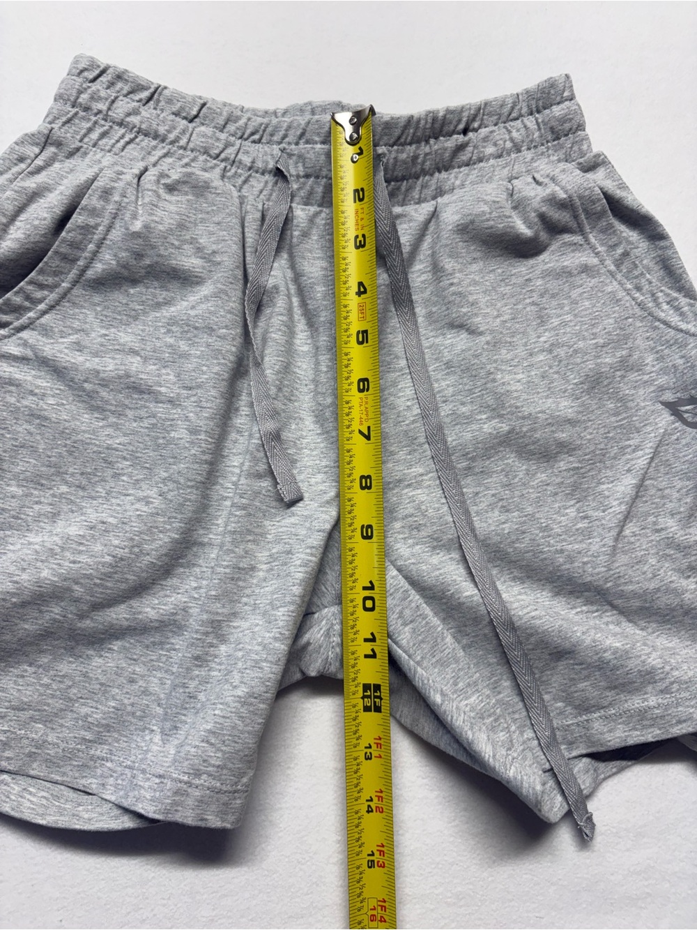 Baleaf Light Grey Athletic Drawstring Shorts - Picture 5 of 8